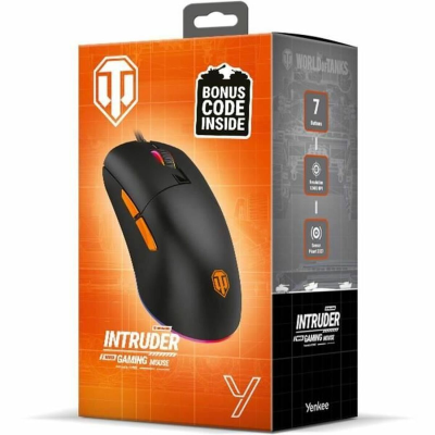 Mouse Yenkee INTRUDER YMS WT200 Black 12400 dpi