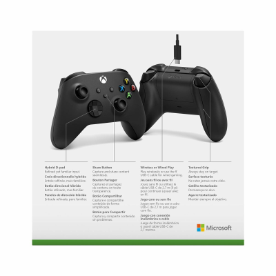 Xbox One Controller Microsoft EP2-29944 Black