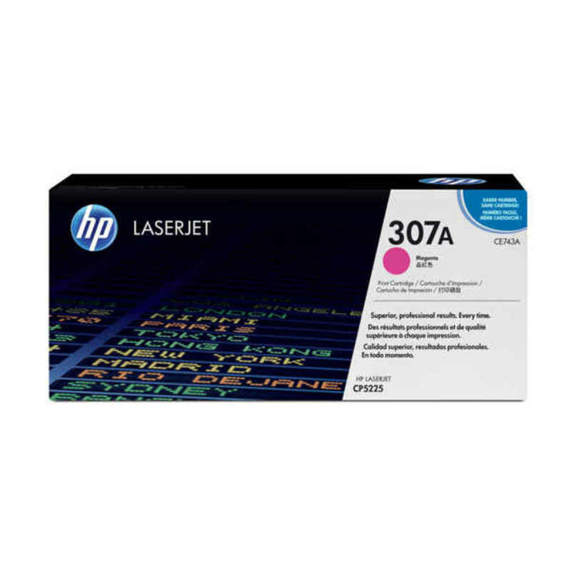 Toner HP CE743A Nero Rosso Magenta