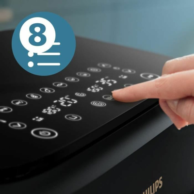 Friggitrice ad Aria Philips Na351.00 Nero 9 L