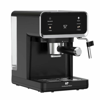 Superautomatic Coffee Maker Continental Edison CEME19B Black