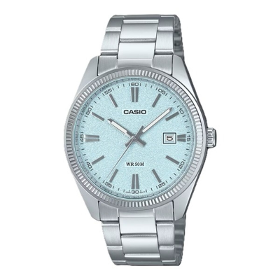 Orologio Uomo Casio DATE - LIGHT BLUE, MATTE DIAL (Ø 38,5 mm)