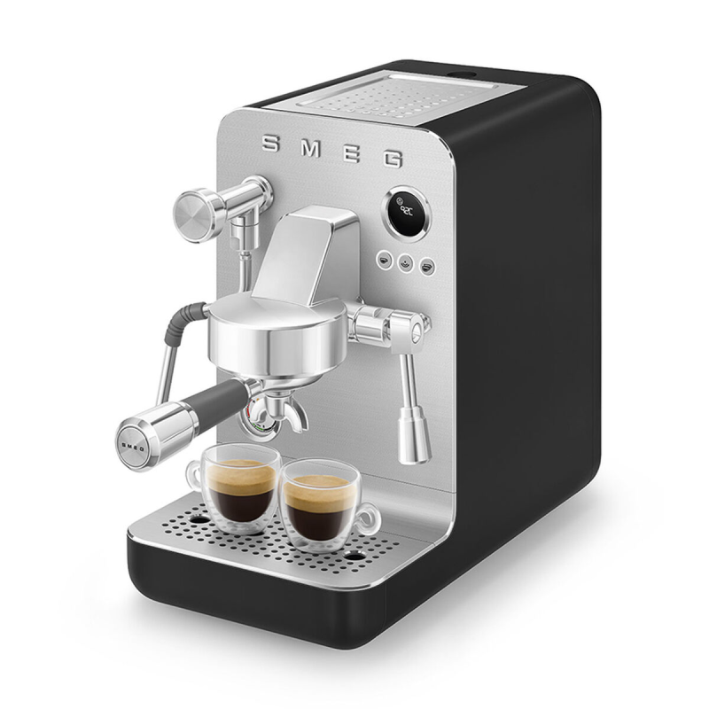 Caffettiera Express a Leva Smeg EMC02BLMEU Nero 1350 W 15 bar 1 L