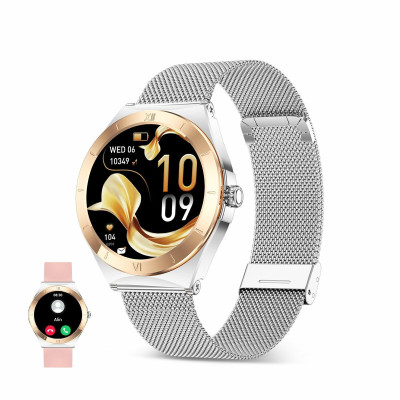 Smartwatch KSIX Lya Silver 1,19"