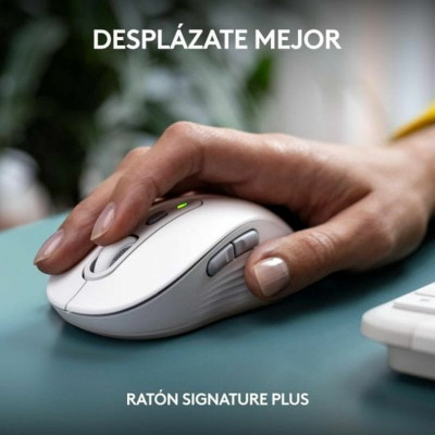 Tastiera e Mouse Logitech 920-012596 Bianco Spagnolo QWERTY