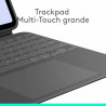 Custodia per Tablet e Tastiera Logitech 920-012667 Grafite QWERTY