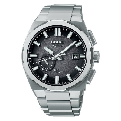 Men's Watch Seiko ASTRON Mod. SOLAR GPS Silver