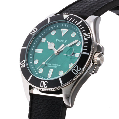 Men's Watch Timex HARBORSIDE COAST Green (Ø 43 mm)