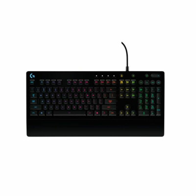Gaming Keyboard Logitech 920-008086 Black QWERTY