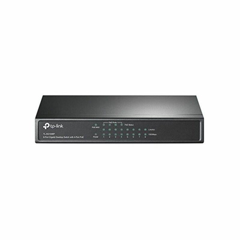 Router da Tavolo TP-Link TL-SG1008P Nero