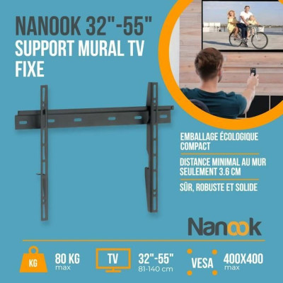 Supporto TV Nanook Ultra Flat 32" 55"