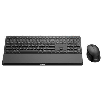 Tastiera e Mouse Philips SPT6607B/16 Nero