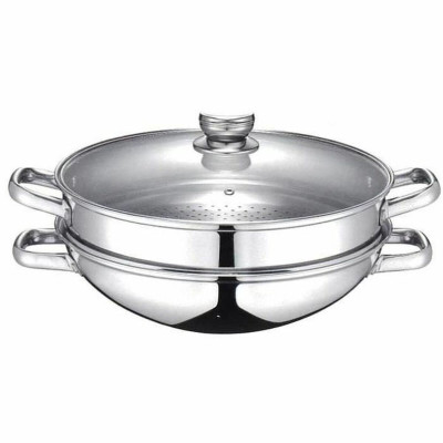 Wok Pan Baumalu Wok 2-en-1