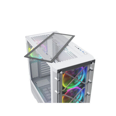 Case computer desktop ATX Nfortec NF-CS-DRACOX-W