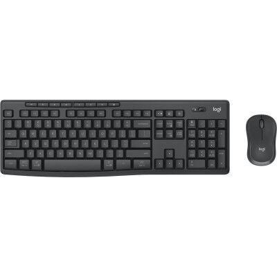 Tastiera e Mouse Logitech MK370 Grafite Italiano Qwerty US