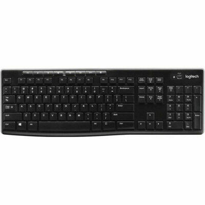Keyboard and Mouse Logitech 920-003748 Black French AZERTY