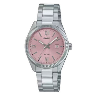 Ladies' Watch Casio LADY DATE - PINK Silver (Ø 30 mm)