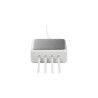 USB Hub Linq Byelements LQDC240 White Grey