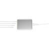Hub USB Linq Byelements LQDC240 Bianco Grigio