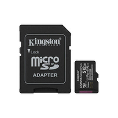 Scheda Di Memoria Micro SD con Adattatore Kingston SDCS3/512GB 512 GB