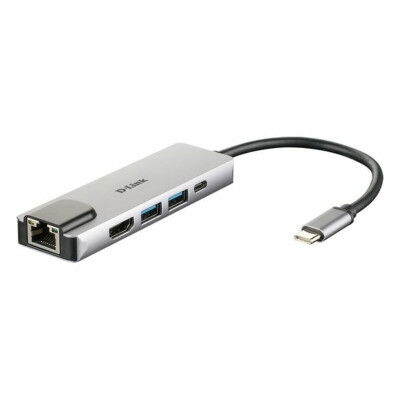 Hub USB C D-Link DUB-M520 Nero 60 W