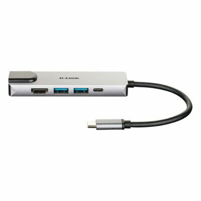 Hub USB C D-Link DUB-M520 Nero 60 W