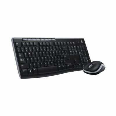 Tastiera e Mouse Ottico Logitech 920-004513 2,4 GHz Nero Spagnolo Qwerty in Spagnolo QWERTY