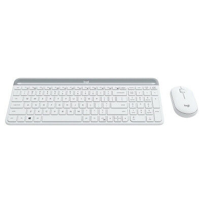 Tastiera e Mouse Logitech  MK470 Bianco Francese AZERTY
