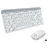 Tastiera e Mouse Logitech  MK470 Bianco Francese AZERTY