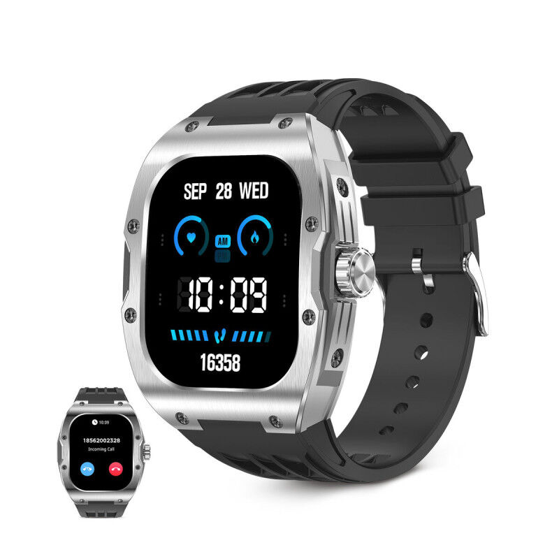 Smartwatch KSIX Hero Nero 1,95" 45 mm