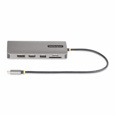 Hub USB Startech 154B-USBC-MULTIPORT Grigio 100 W