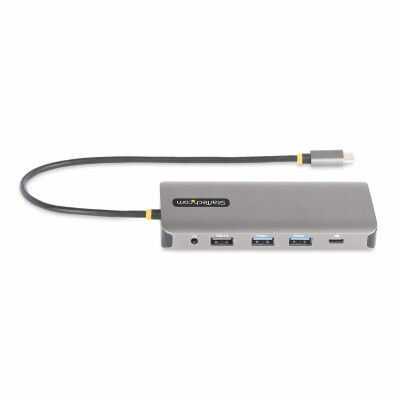 Hub USB Startech 154B-USBC-MULTIPORT Grigio 100 W