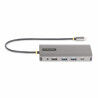 Hub USB Startech 154B-USBC-MULTIPORT Grigio 100 W