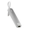 Hub USB Linq Byelements LQ49061 Bianco Grigio