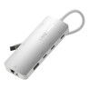 Hub USB Linq Byelements LQ49081 Bianco Grigio