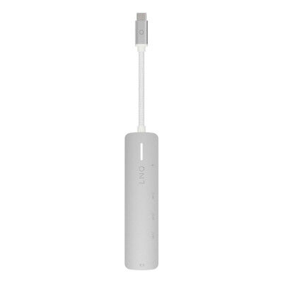 USB Hub Linq Byelements LQ49051 White Grey