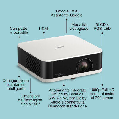 Projector Epson V11HB72040 1920 x 1080 px
