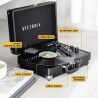 Record Player Victrola Journey Black