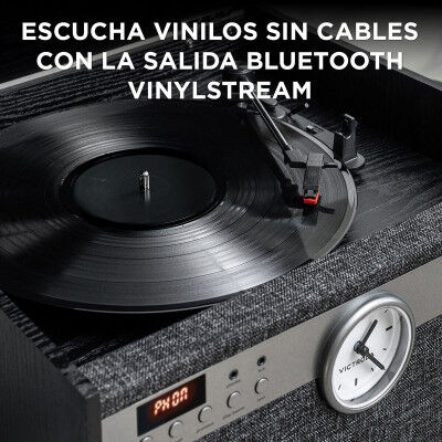 Record Player Victrola Century Black