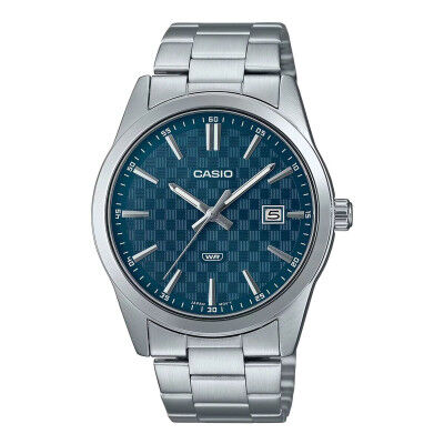Orologio Uomo Casio DATE CARBON LOOK DIAL - PETROL BLUE (Ø 41 mm)