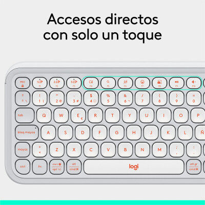 Tastiera Logitech 920-013069 Bianco
