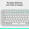 Tastiera Logitech 920-013069 Bianco