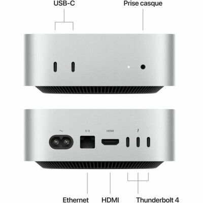 Mini PC Apple Mac mini (2024) Apple M4 chip 512 GB M4 24 GB RAM