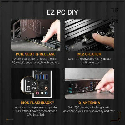 Scheda Madre Asus TUF GAMING X870-PLUS WIFI AMD AM5 AMD