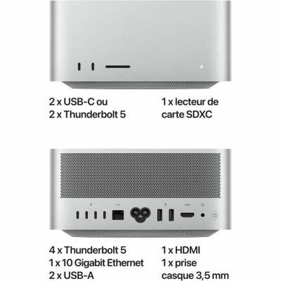 Mini PC Apple Mac Studio 96 Gb RAM 1 TB SSD