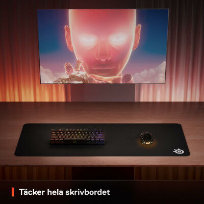 Tappetino per Mouse SteelSeries SteelSeries QcK XXL Nero 90 x 40 cm
