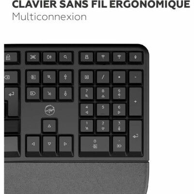 Tastiera Mobility Lab Azerty Francese Nero