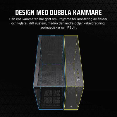 ATX Semi-tower Box Corsair Black