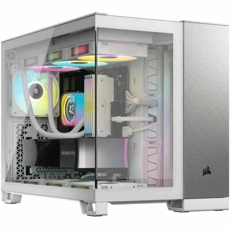 Case computer desktop ATX Corsair Bianco