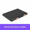 Custodia per Tablet Logitech Slim Folio Grafite AZERTY